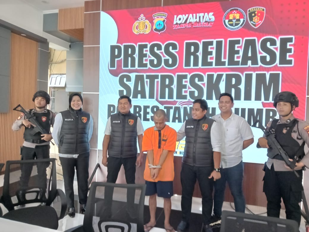 Konferensi Pers Polres Tanah Bumbu