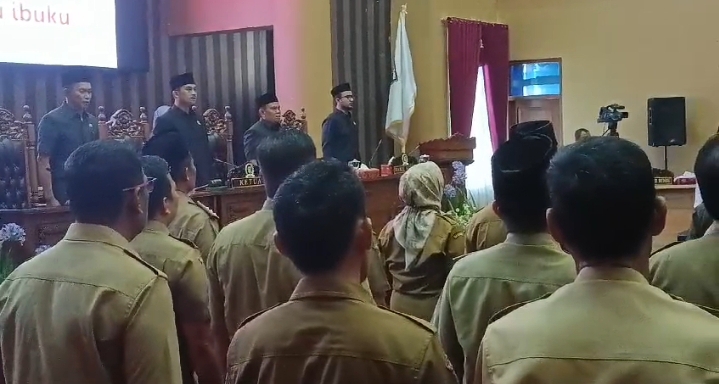 DPRD Tanbu Gelar Rapat Paripurna Bahas RAPBD 2024