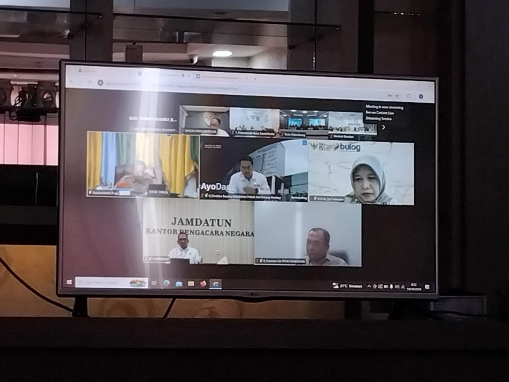 Rakoor Virtual yang dibuka Dirjen Bina Pembangunan Daerah