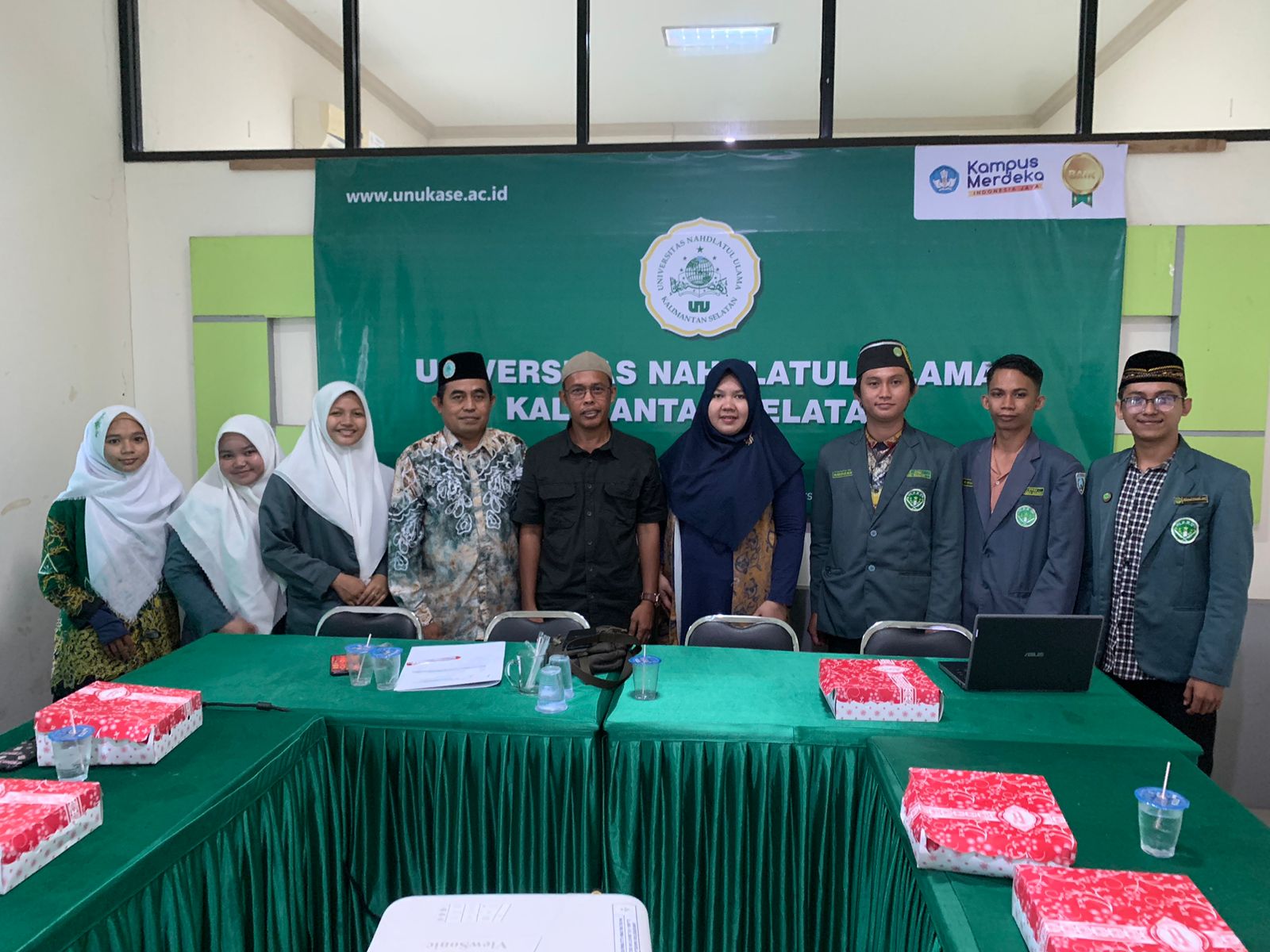 Silaturahmi PC-IPNU-IPPNU ke UNUKASE