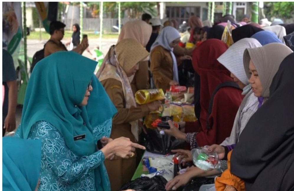 Pasar Murah di Tanbu Bantu Tekan Inflasi Menjelang Nataru