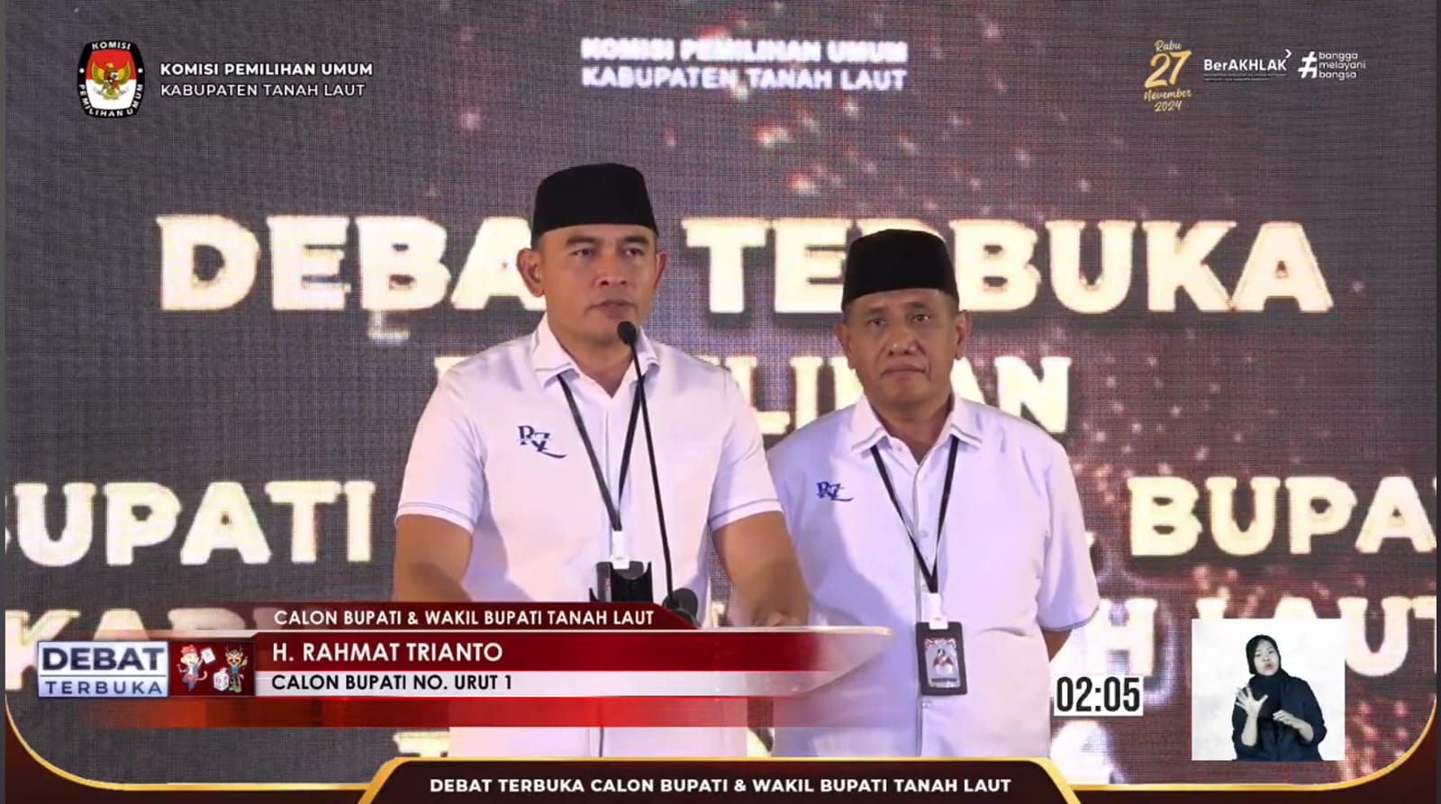 Paslon Bupat dan Wakil Bupati RAZA