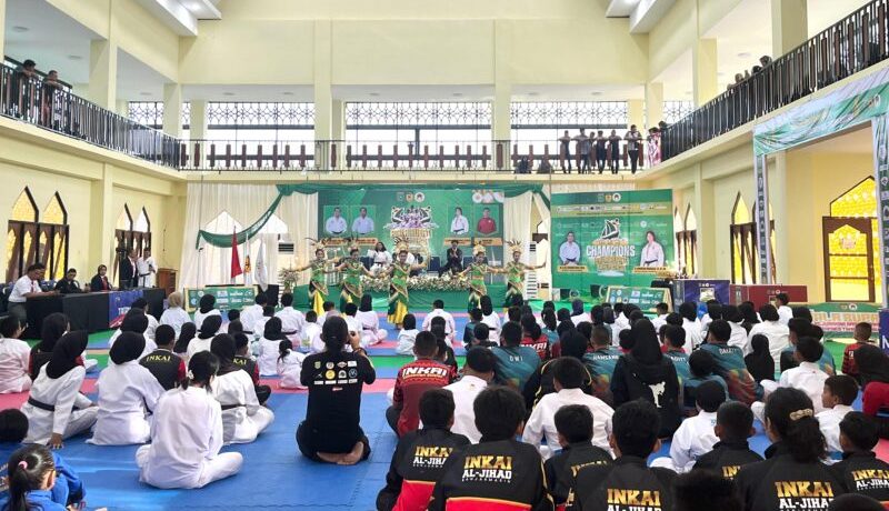 Bupati Tanah Bumbu Resmi Buka Kejuaraan Karate Piala Bupati 2024