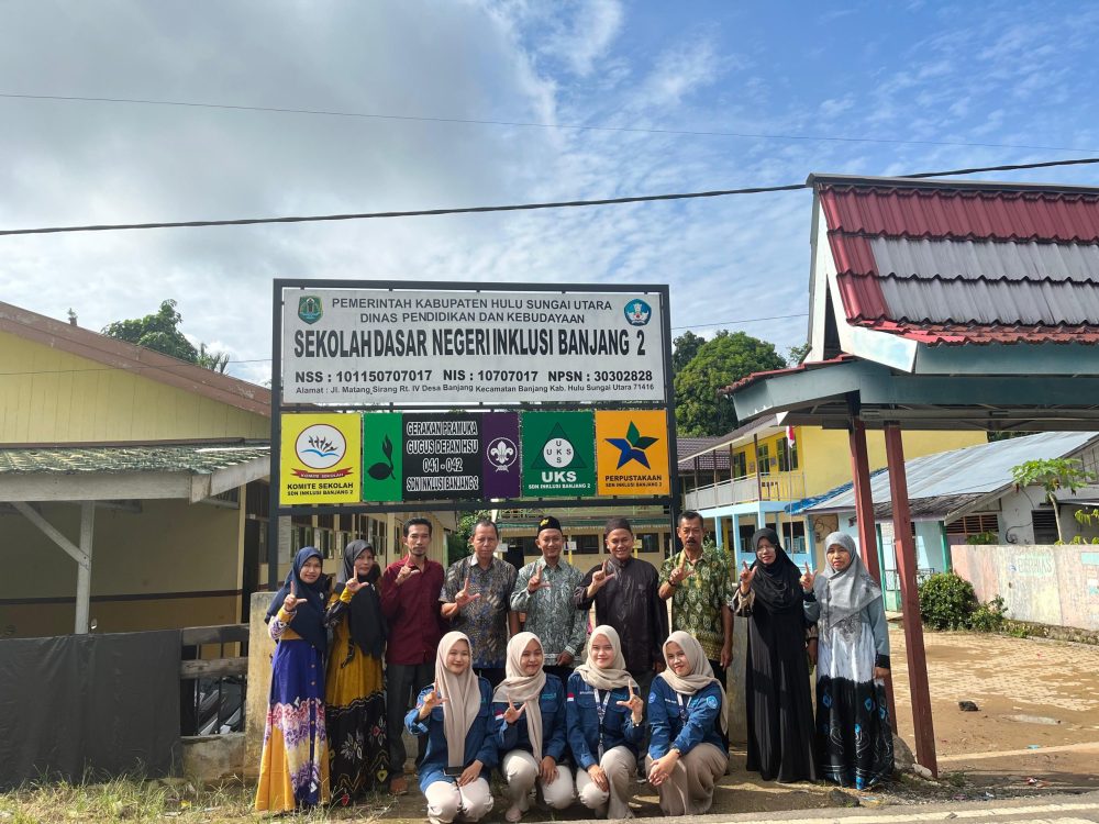 Kunjungan Dosen PMTK Unukase Ke SDN 2 Banjang HSU