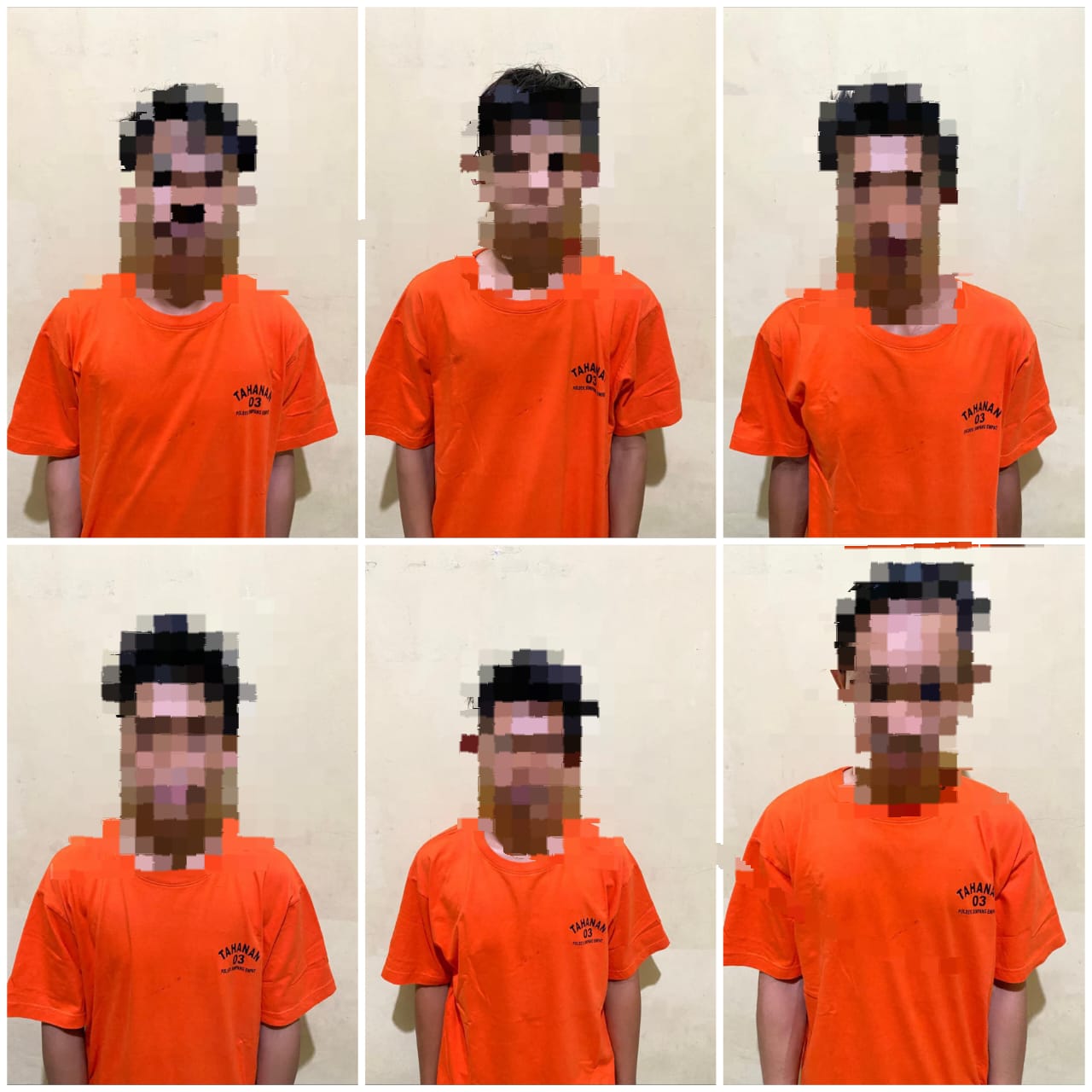 Terduga Pelaku Pengeroyokan