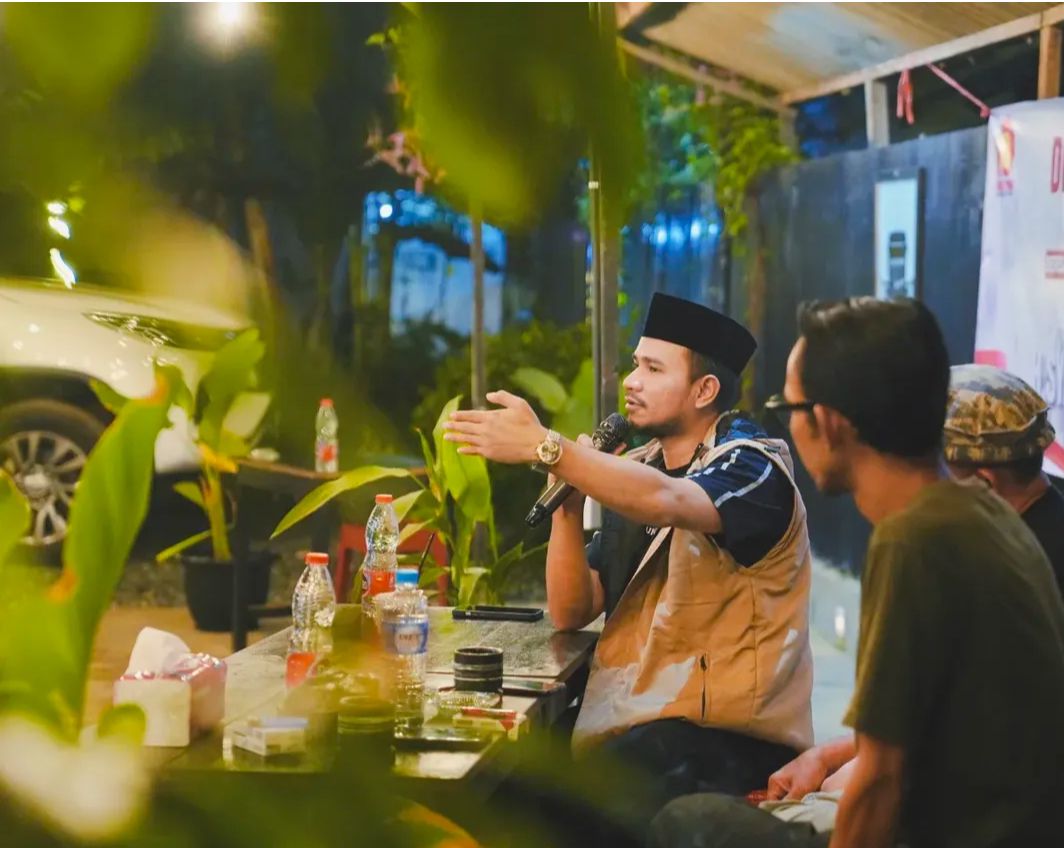 Syabani Rasul Gelar Wawasan Kebangsaan Bersama Para Pemuda di Kecamatan Satui