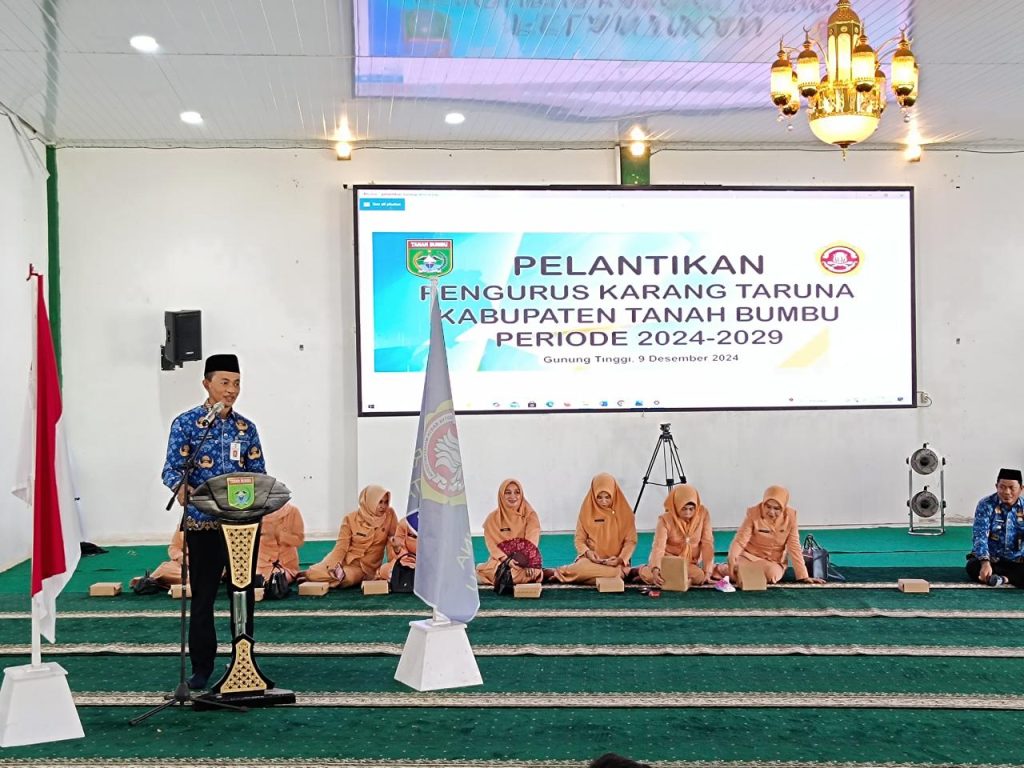 Sekda Tanbu Saat Membacakan Amanat Bupati