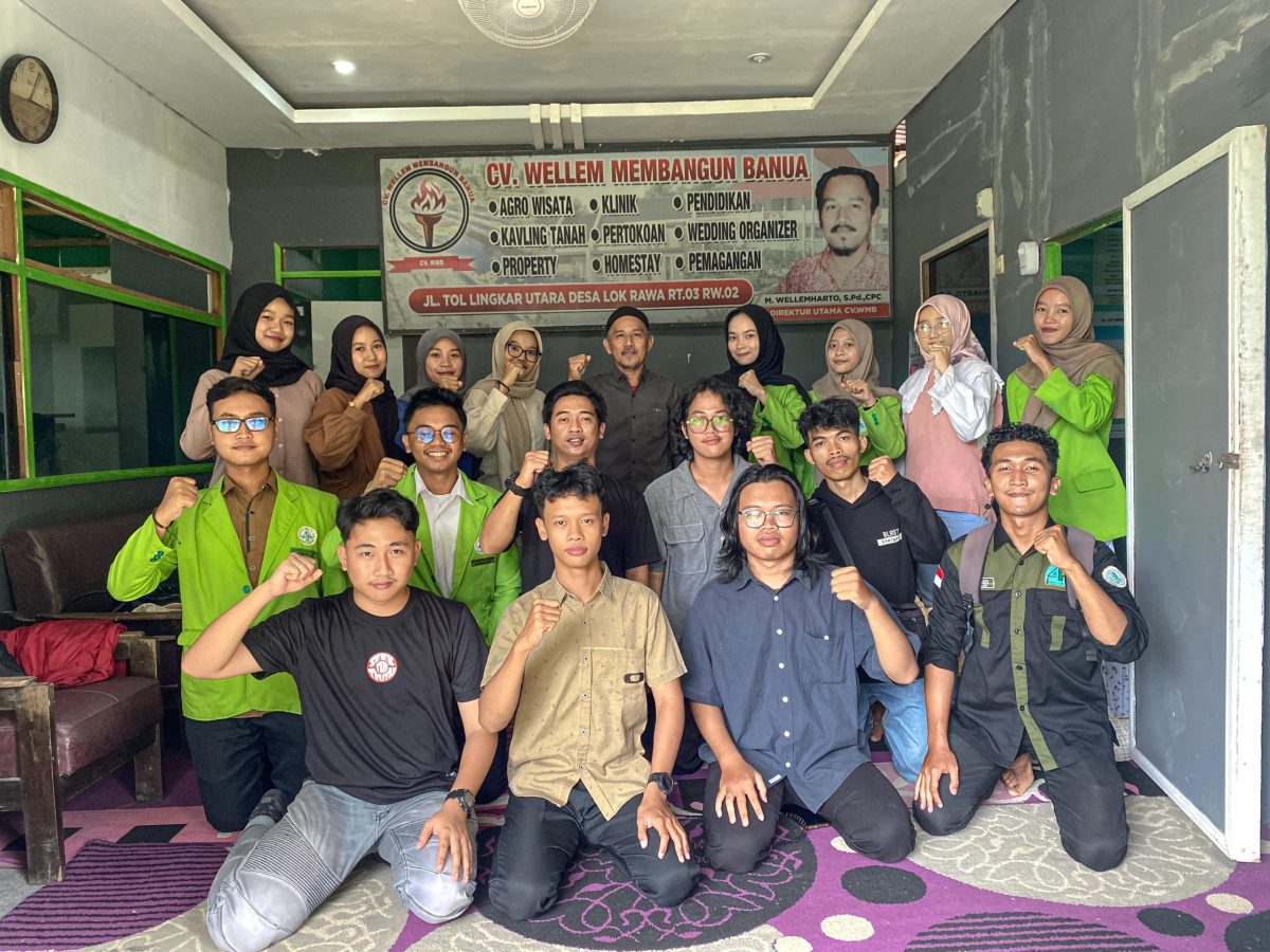Mahasiswa UNUKASE Lakukan Kunjungan ke CV Wellem Membangun Banua