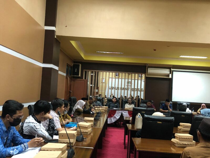 Raker DPRD Tanbu bersama Disdik dan yayasan Ar Rasyid