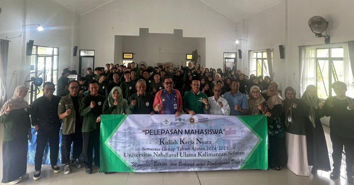 UNUKASE Lepas 91 Mahasiswa Peserta KKN di Kecamatan Sungai Tabuk: Wujud Sinergi Antara Perguruan Tinggi dan Masyarakat