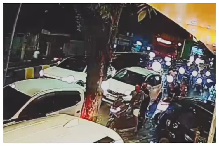 Kecelakaan beruntun yang terjadi di Jl. S Parman Banjarmasin