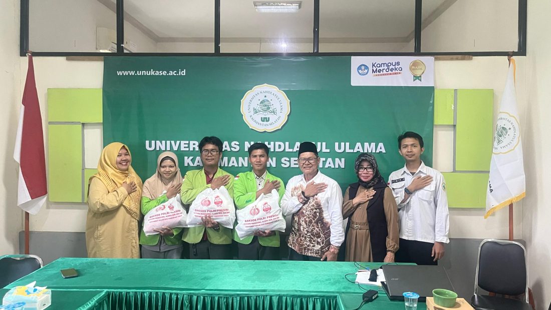 Polda Kalsel Gelar Baksos Presisi Bersama Mahasiswa UNUKASE