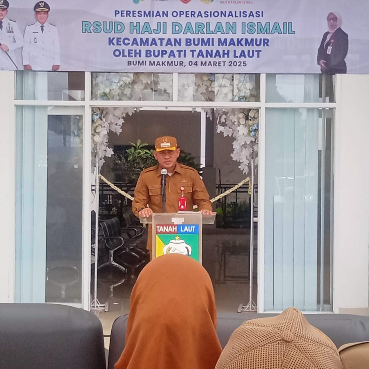 Peresmian RSUD Haji Darlan Ismail