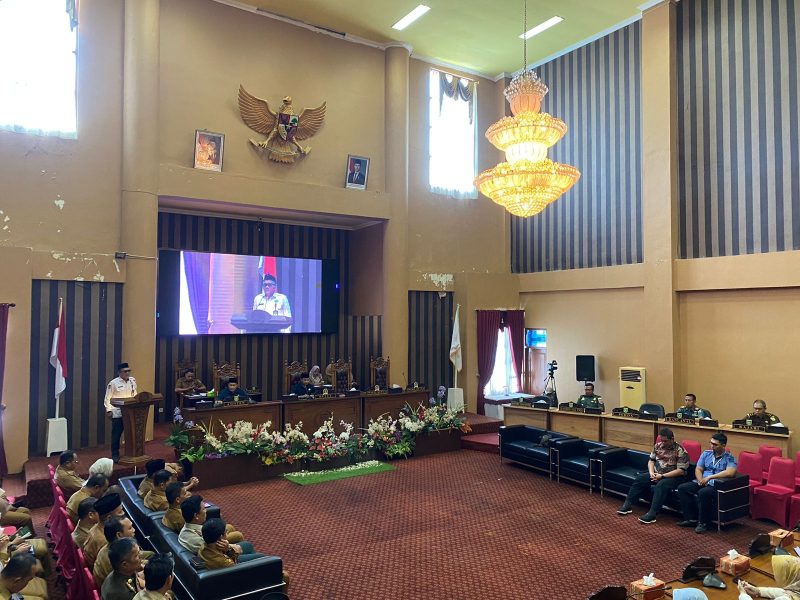 Rapurna DPRD Tanbu, Selasa (4/3).