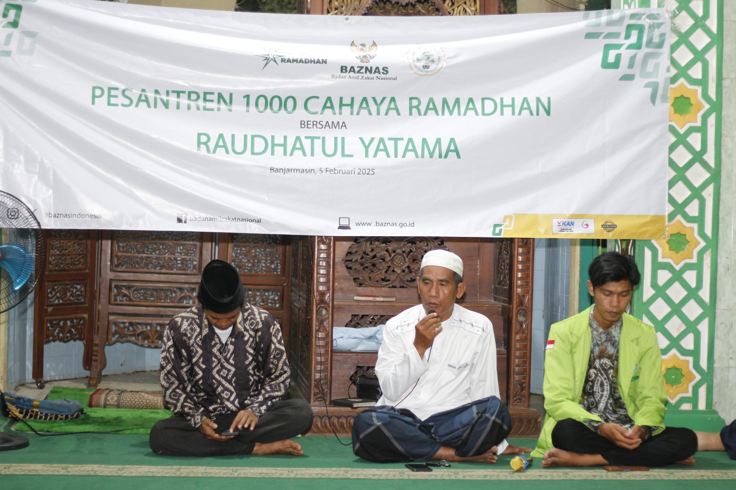 Mahasiswa BCB UNUKASE Gelar Pesantren 1000 Cahaya Ramadan di Panti Asuhan Pondok Pesantren Raudhatul Yatama