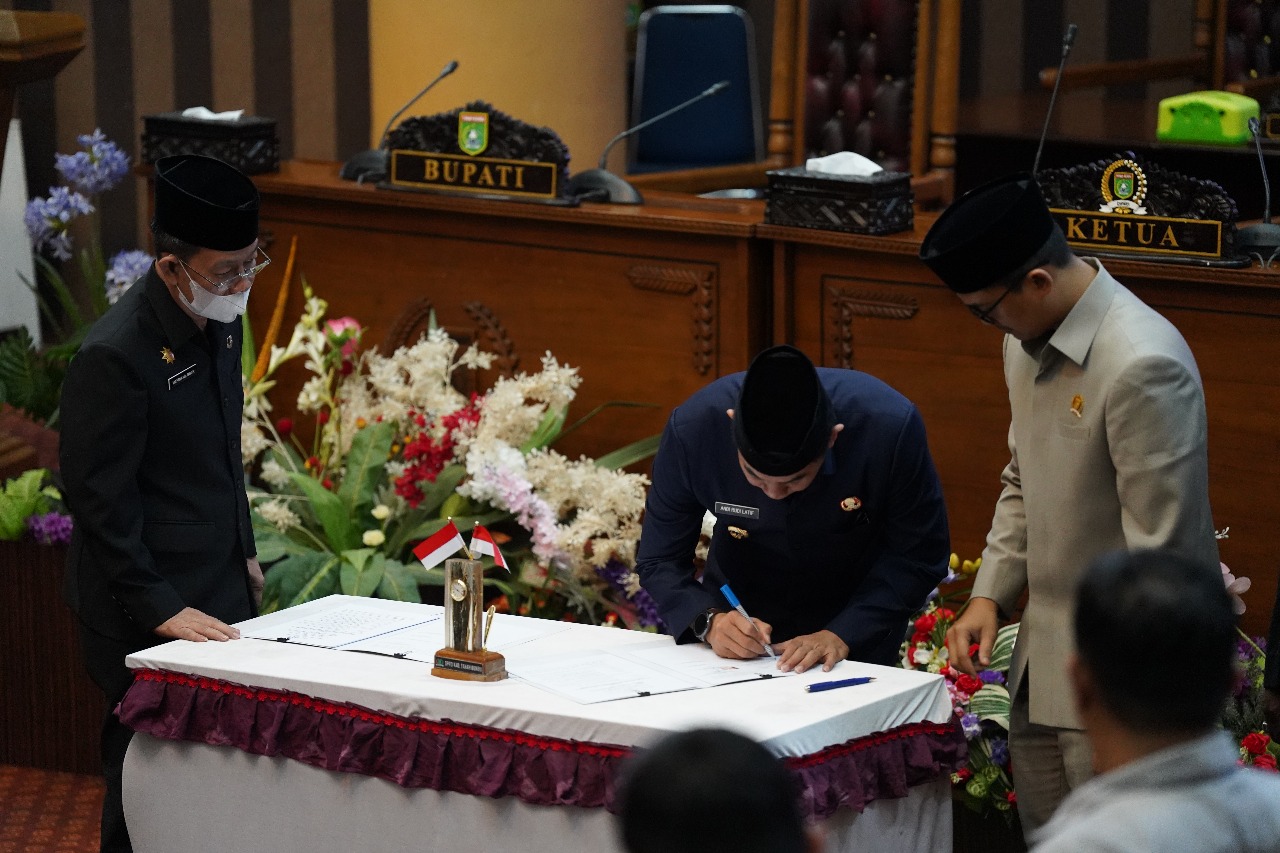 Penandatanganan Nota Kesepakatan RPJMD 2025-2029
