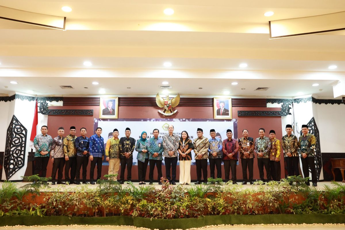Bang Arul, Hadiri Sertijab Kepala BPK Perwakilan Kalsel