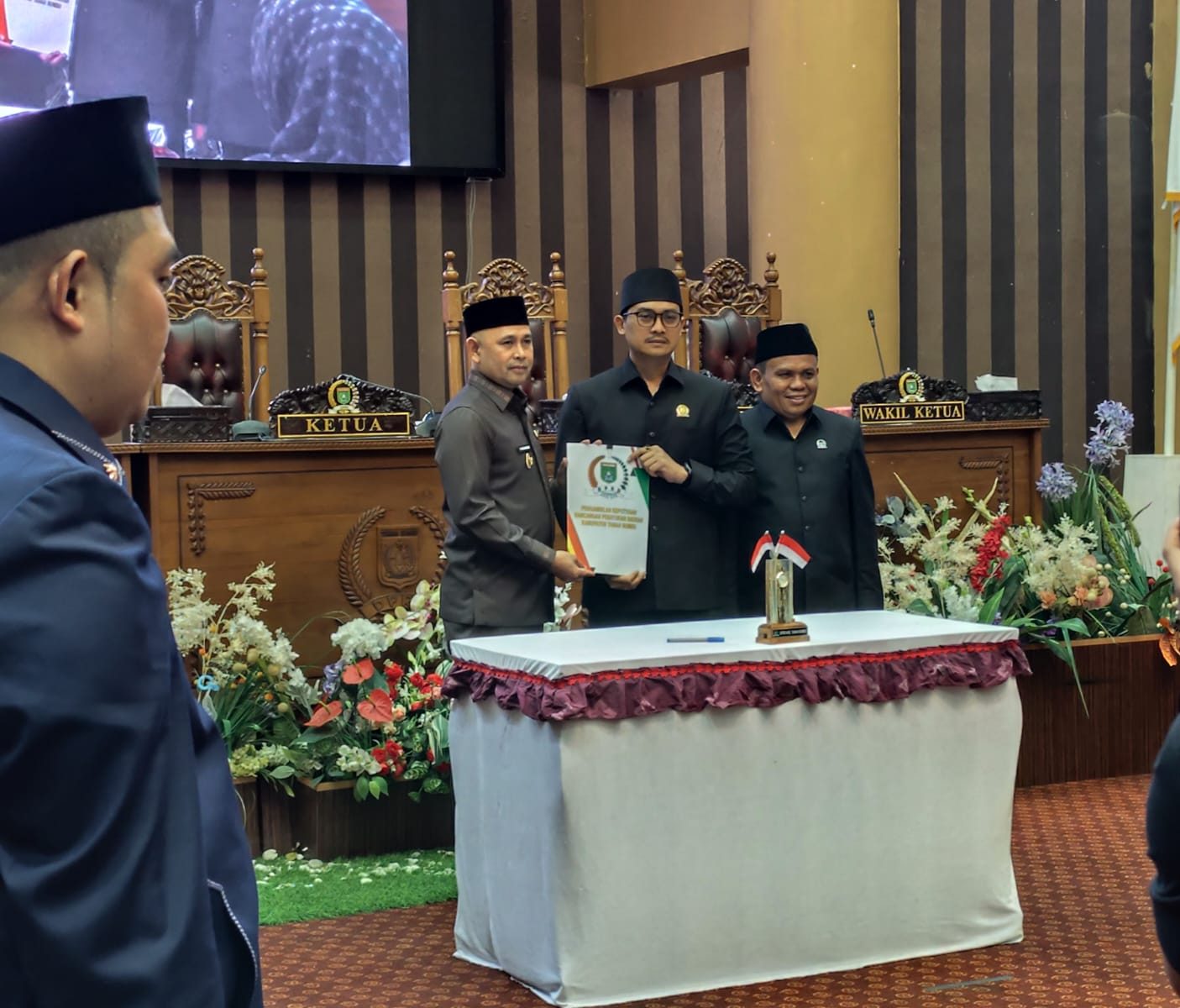 Rapat Paripurna dalam rangka LKPJ Kepala Daerah Tahun Anggaran 2024, Selasa (22/4/2025).