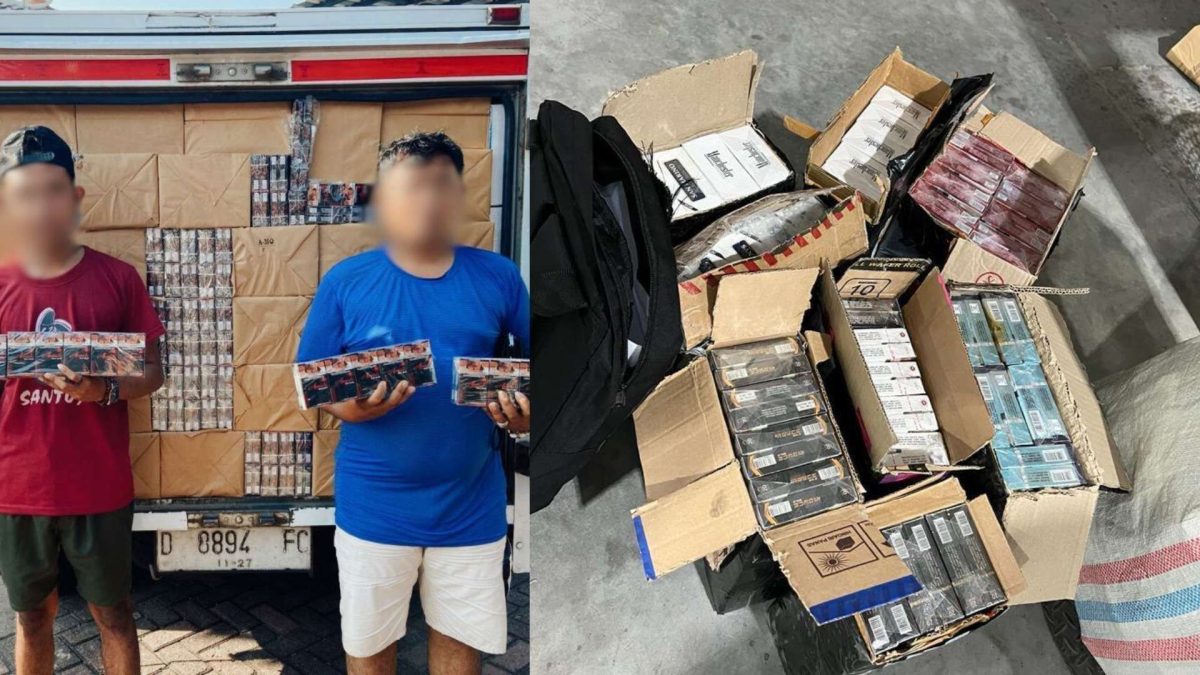 Foto ilustrasi: Dua jenis rokok ilegal beredar di Madiun pada 21 November 2024.