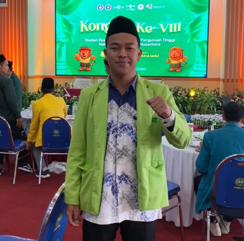 Mahasiswa UNUKASE Muhammad Zaini hadiri Kongres VIII BEM PTNU Nusantara di Probolinggo, bahas pendidikan, kemandirian umat, dan kepemimpinan NU muda.