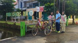 UNUKASE fasilitasi rest area kirab sepeda onthel peringatan Proklamasi ALRI Divisi IV, dukung semangat sejarah dan nasionalisme.