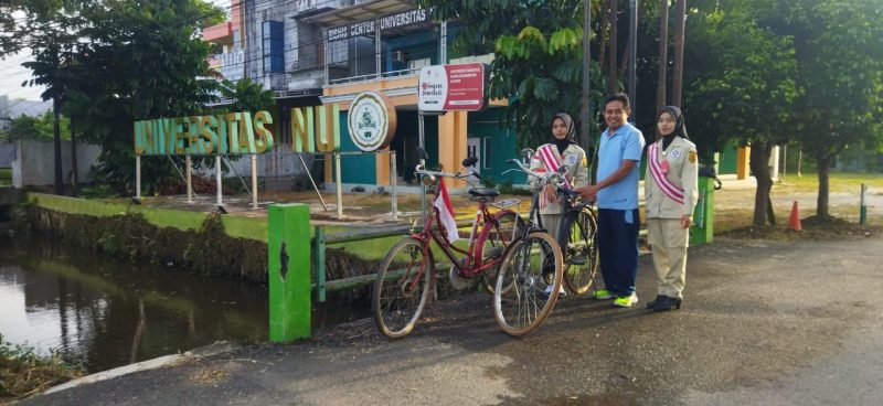 UNUKASE fasilitasi rest area kirab sepeda onthel peringatan Proklamasi ALRI Divisi IV, dukung semangat sejarah dan nasionalisme.