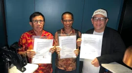 PWI sepakat akhiri konflik internal. Hendry dan Zulmansyah akan gelar Kongres Persatuan paling lambat 30 Agustus 2025 di Jakarta. / Radar Banjarmasin