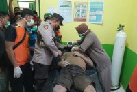 Petani di Kotabaru tewas diterkam buaya saat berenang di Sungai Manunggul, jasad ditemukan dua hari kemudian. / Humas Polres Kotabaru