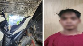 Polisi tangkap pencuri motor di Tanah Bumbu. Pelaku diamankan bersama barang bukti, korban alami kerugian Rp15 juta.