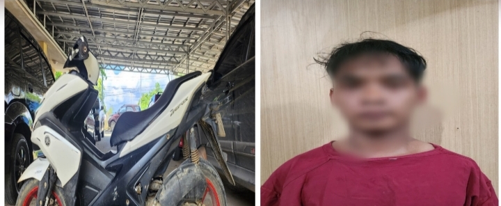 Polisi tangkap pencuri motor di Tanah Bumbu. Pelaku diamankan bersama barang bukti, korban alami kerugian Rp15 juta.