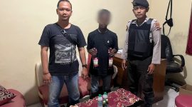 Polisi tangkap pria di Kelumpang Tengah karena jual miras ilegal berkadar alkohol 95 persen dalam Operasi Sikat Intan 2025. / Bacakabar.id