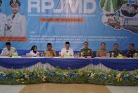 Wakil Ketua DPRD Tanah Bumbu, H. Hasanuddin, hadiri Musrenbang RPJMD 2025–2029 dan nyatakan dukungan penuh terhadap visi pembangunan BerAKSI yang diusung Bupati.