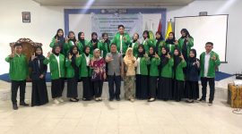Pelantikan pengurus baru HIMABSI 2025/2026 Universitas PGRI Kalimantan, siap wujudkan kepemimpinan mahasiswa yang progresif dan berdampak.