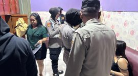 Polres Tanah Bumbu gelar patroli gabungan Operasi Sikat Intan 2025, jaga keamanan tempat hiburan malam tetap kondusif.
