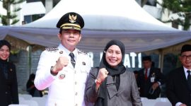 Bupati Tanah Bumbu apresiasi Podcast Ruang Perpus sebagai inovasi literasi digital yang inklusif dan mendekatkan informasi ke masyarakat. / Mc Tanbu