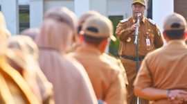 Dinas PUPRP Tanah Laut tegaskan komitmen bangun infrastruktur daerah melalui program strategis. Tanah Laut, Senin 20 Juni 2025. Foto : Bacakabar.id