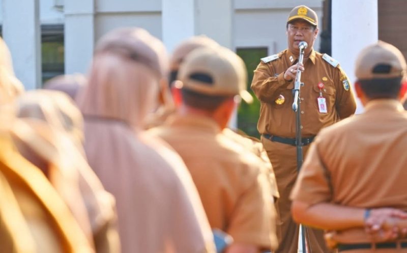 Dinas PUPRP Tanah Laut tegaskan komitmen bangun infrastruktur daerah melalui program strategis. Tanah Laut, Senin 20 Juni 2025. Foto : Bacakabar.id