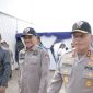 Ketua DPRD Kalsel H. Supian HK bersama Gubernur H. Muhidin menghadiri Gladi Lapangan Latihan Matra II TNI AU di AWR Dwi Harmono, Maluka Baulin, Tanah Laut, Senin 23 Juni 2025. Foto : Bacakabar.id