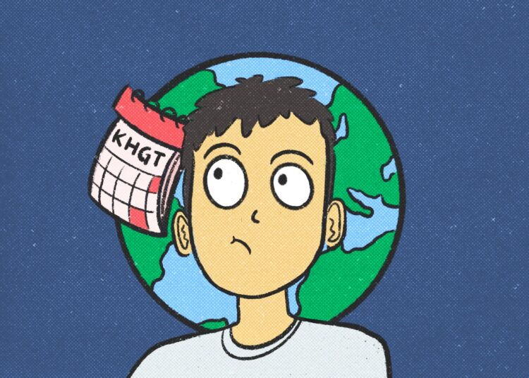 Kalender Hijriah Global Tunggal (KHGT) menuai kritik karena dinilai abaikan rukyat lokal. Muhammadiyah menjawab dengan pendekatan astronomi dan matlak global. Foto : Ilustrasi