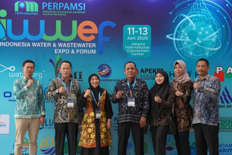 Pemkab Tanbu hadiri IWWEF 2025 di JCC Jakarta, dorong inovasi air bersih dan sanitasi untuk seluruh wilayah Tanah Bumbu, Rabu (11/06)