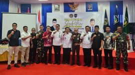 Ketua DPRD Tanah Bumbu, Andrean Atma Maulani, menghadiri acara pisah sambut Kepala Lembaga Pemasyarakatan Kelas III Batulicin di Aula Kantor Lapas, Kecamatan Kusan Tengah, Kamis, 12 Juni 2025