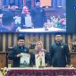 Rapat Paripurna DPRD Tanah Bumbu tandatangani Nota Kesepakatan KUA-PPAS Perubahan APBD 2025. Digelar di Tanah Bumbu, 8 Juli 2025.