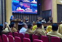 DPRD Tanah Bumbu tegaskan komitmen kawal pembangunan melalui penyampaian Ranperda RPJMD 2025–2029 di ruang sidang DPRD, Senin 14 Juli 2025.