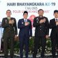 Ketua DPRD Tanah Bumbu hadiri Hari Bhayangkara ke-79 di Mapolres Tanah Bumbu, apresiasi kinerja Polri, Selasa 1 Juli 2025.