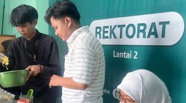 UNUKASE gelar masak bubur Asyura bersama di Aula Gedung Dakwah, Banjarbaru, 7 Juli 2025, pererat ukhuwah dan kepedulian sosial kampus.