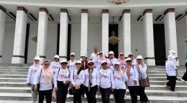 Andi Irmayani Rudi Latif hadiri HUT ke-45 Dekranas di IKN, Rabu 9 Juli 2025, gaungkan semangat UMKM Tanah Bumbu ke tingkat nasional