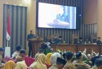 Fraksi NasDem Sejahtera DPRD Tanah Bumbu setujui LPJ APBD 2024 jadi Perda 2025 dalam rapat paripurna, Senin (7/7/2025),
