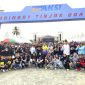 Fun Bike HUT ke-5 Laskar Merah Putih digelar LMP Tanah Bumbu di Jalan Kodeco, Sabtu 12 Juli 2025, dihadiri Pemkab dan ratusan peserta