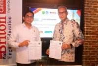 Pemerintah Tanah Bumbu dan Briton English Education jalin kerja sama yang ditandatangani Bupati Andi Rudi Latif di Jakarta, Sabtu 5 Juli 2025