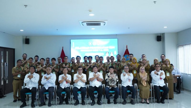 Pemkab Tanah Bumbu bersama BSSN gelar pelatihan peningkatan kapasitas SDM Tim CSIRT di Pusbang SDM BSSN, Depok, 8–9 Juli 2025.